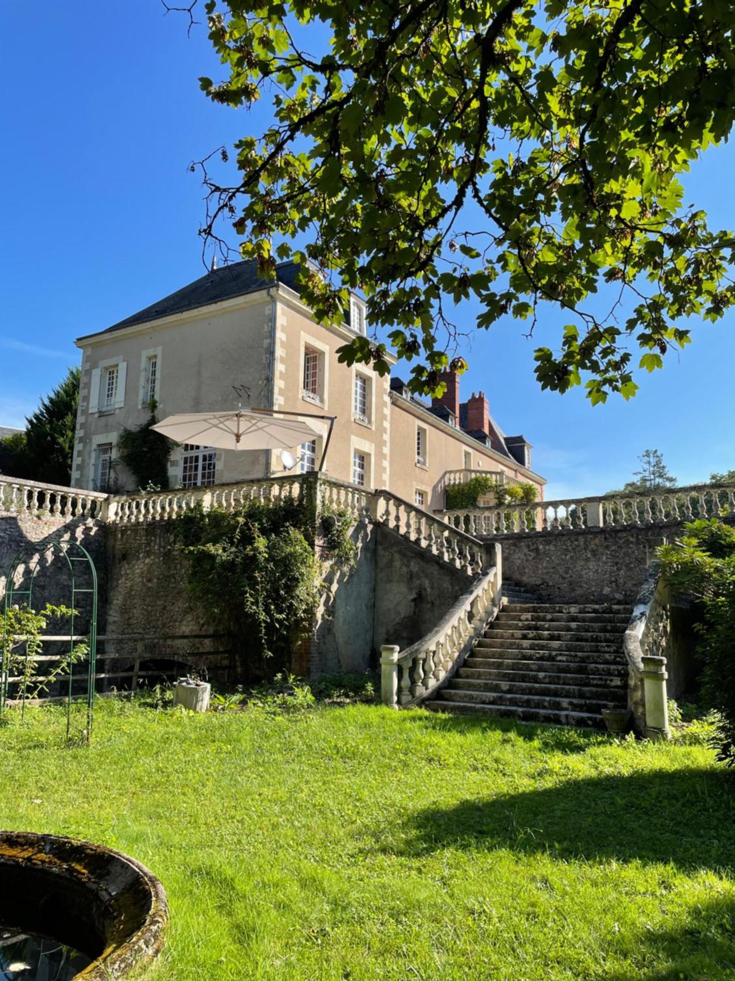 Chateau De La Huberdiere Nazelles-Negron Exterior foto